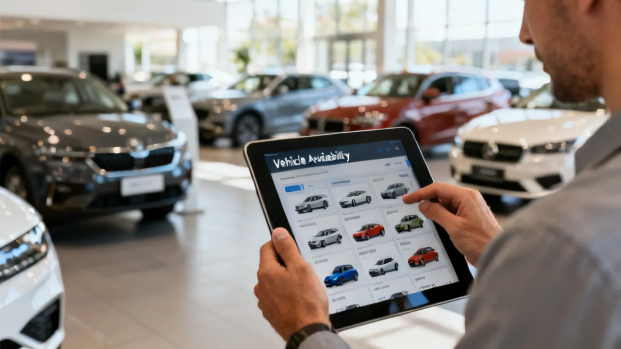 Vehicle Availability Guide for Buying a Car
