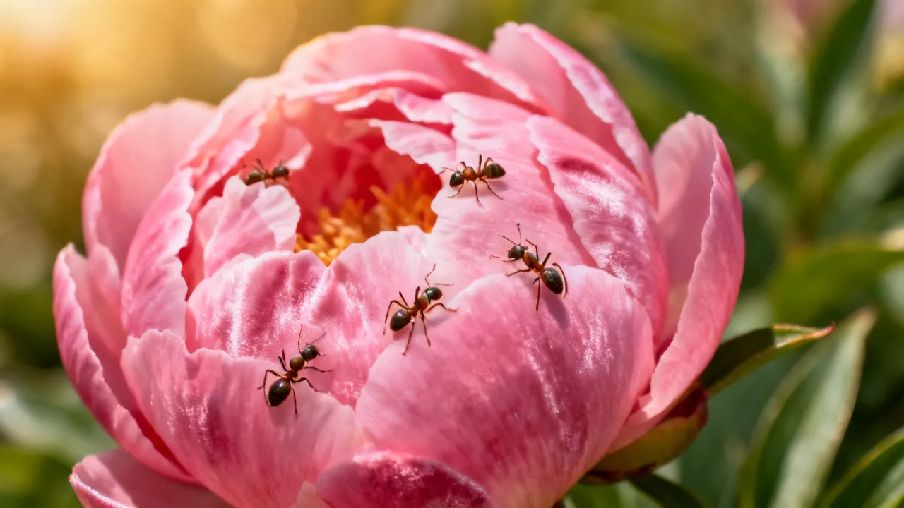 The Intriguing World of Peony Ants