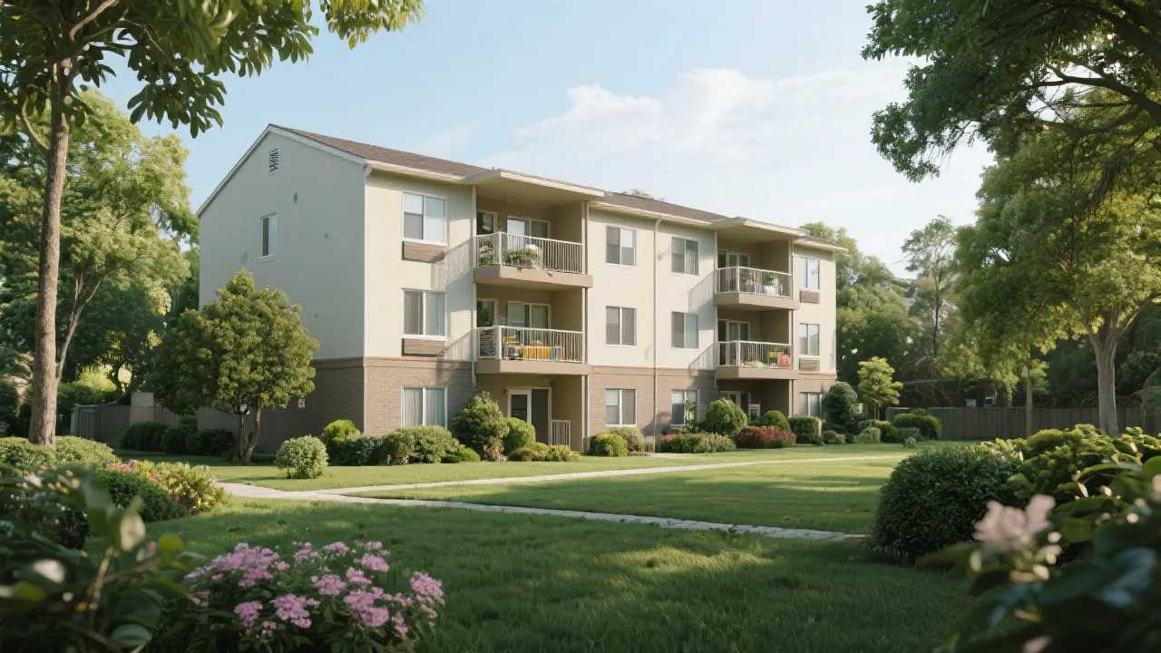 Huntington Apartments Buda Overview