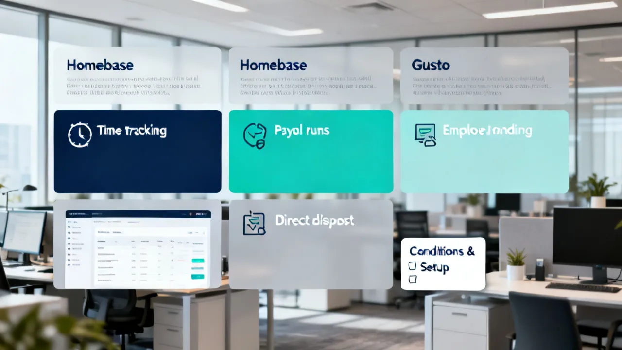 Homebase vs Gusto: Pricing, Setup, and Fit