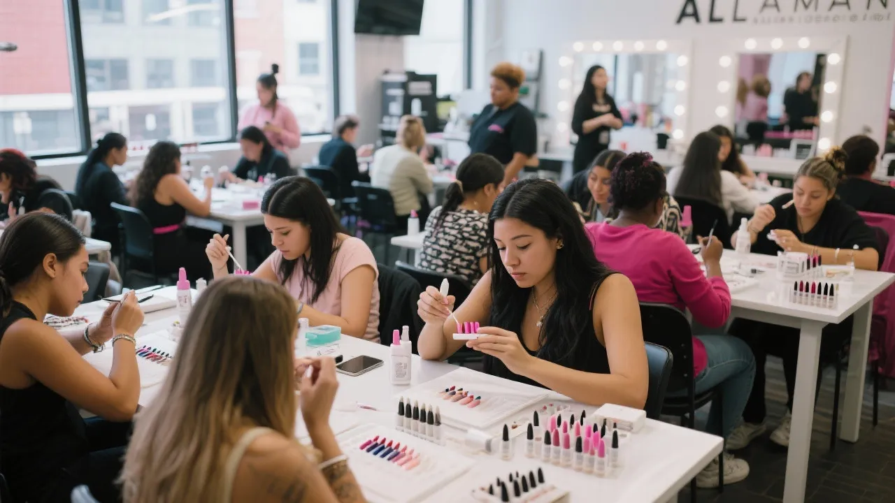 Master Acrylic Nails in Nearby Workshops