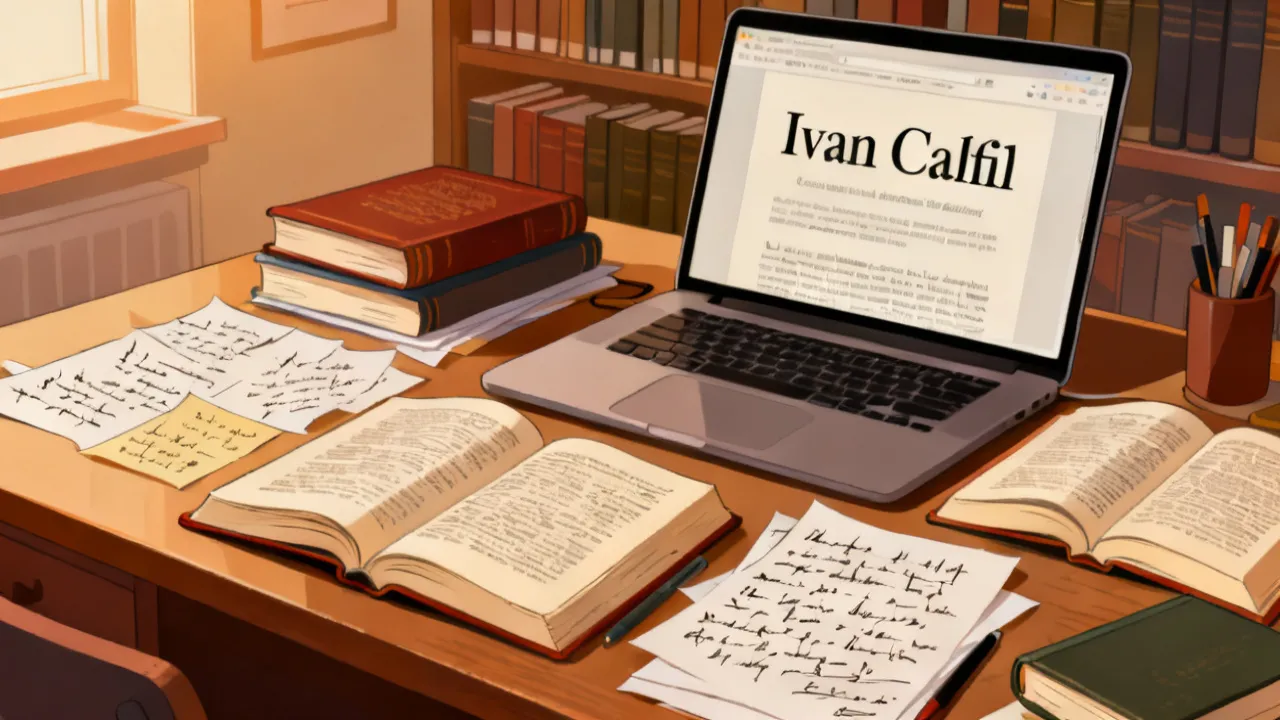 Theoretical Insights on Ivan Calfil