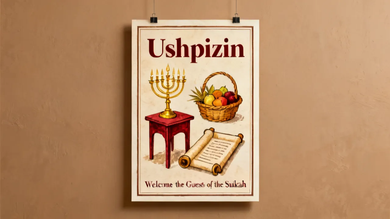Ushpizin Posters and Their Cultural Significance