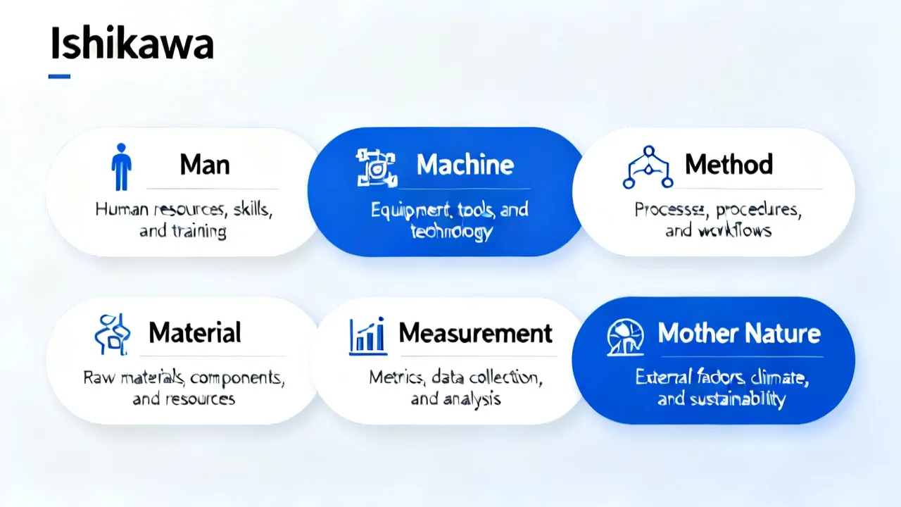 Understanding 6Ms in Ishikawa Methodology