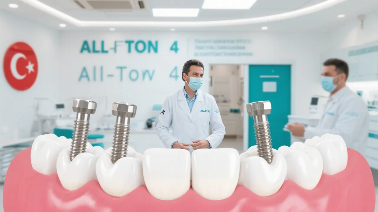 Affordable All on 4 Dental Implants in Turkey